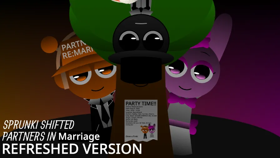 Sprunki But Partners in Marriage Refreshed