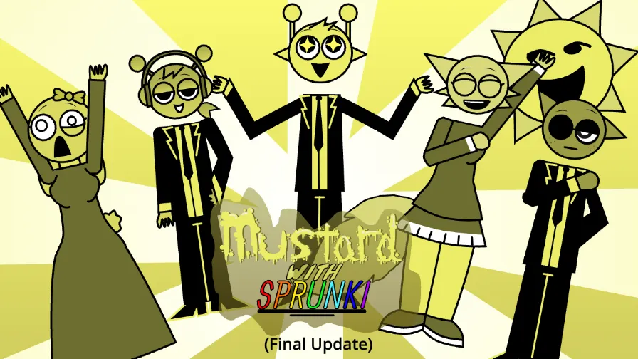 Sprunki Mustard Human Edition - Play Zesty Vocal Music Games