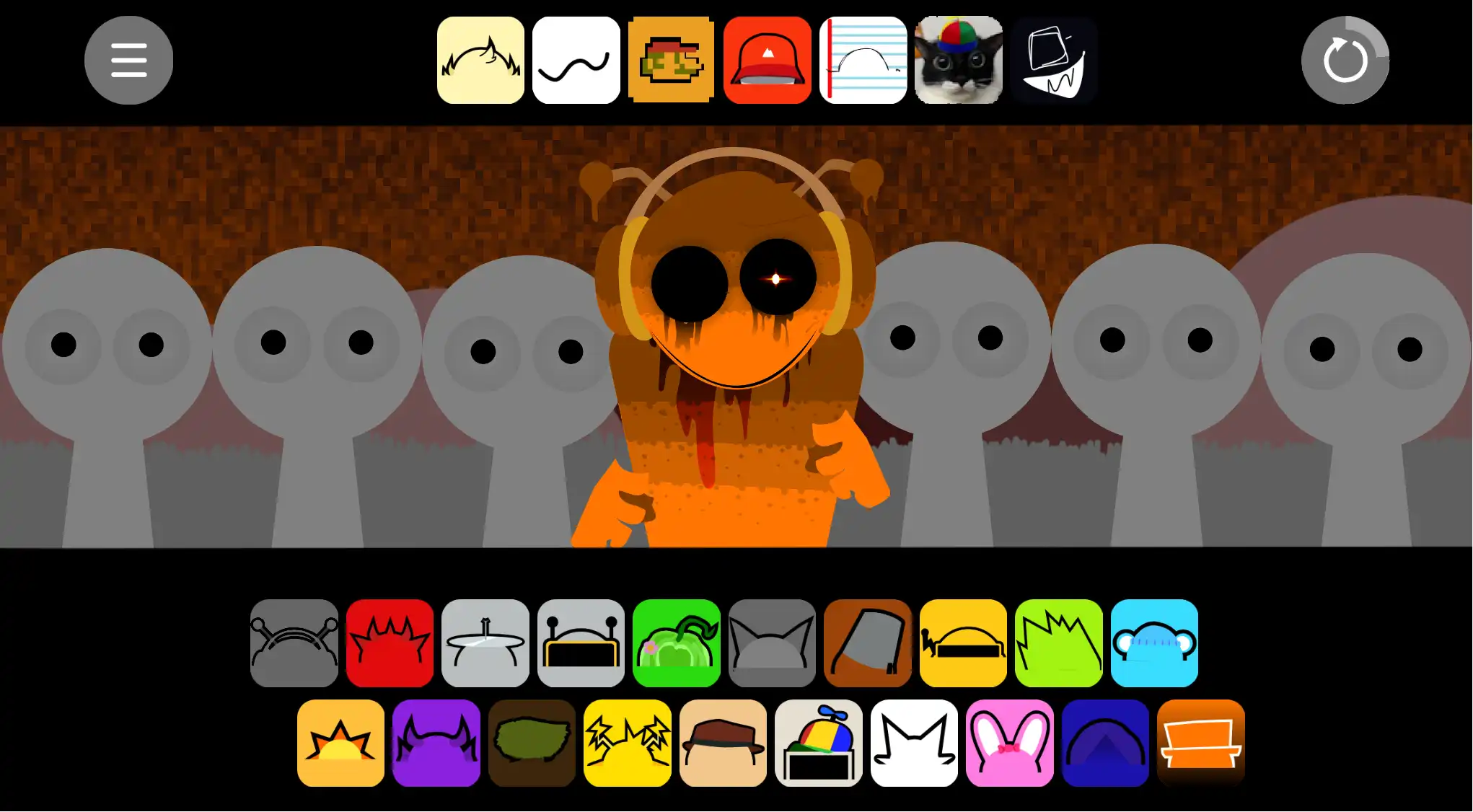 Sprunki Shifted Retake - Play the Glitchy Music Game Online